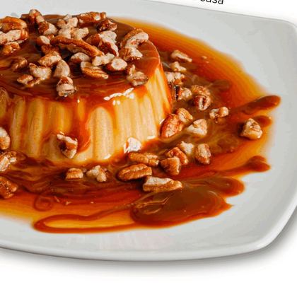 Flan de la casa